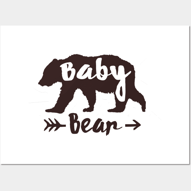 Baby Bear Wall Art by Kyandii